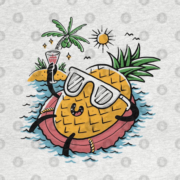 Pineapple Relaxing by quilimo